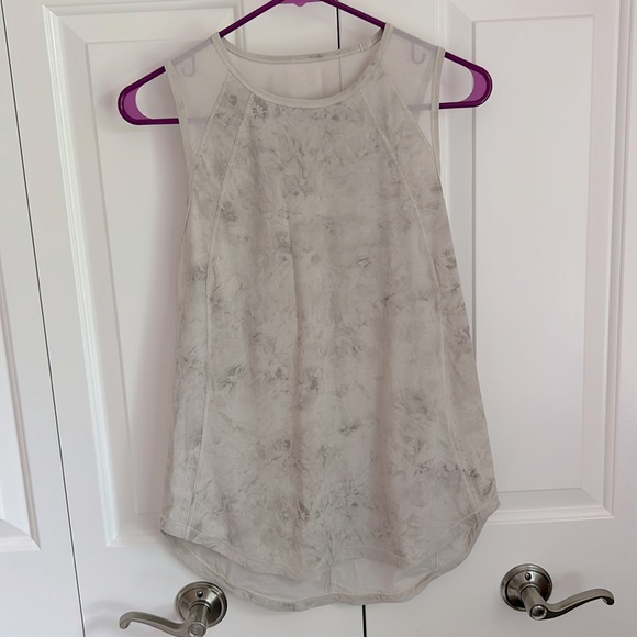 Lululemon Sculpt Tank Top Size 8 Stone Haze Print - Picture 1 of 2
